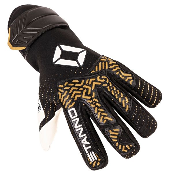 Thunder VII Goalkeeper Gloves - Black-Gold