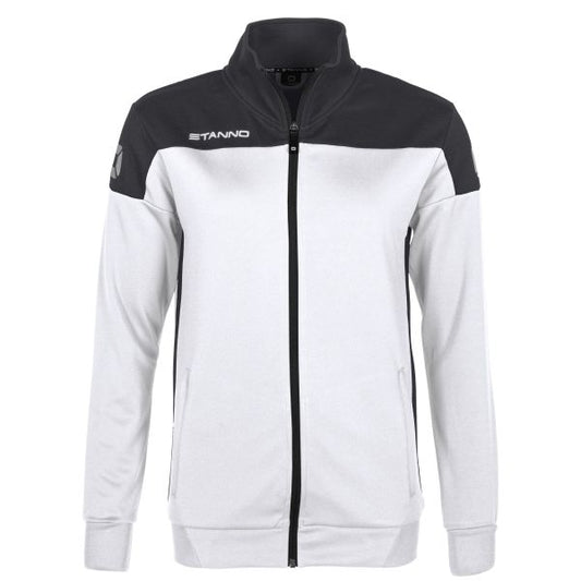 Pride Full Zip Ladies Jacket - White-Black