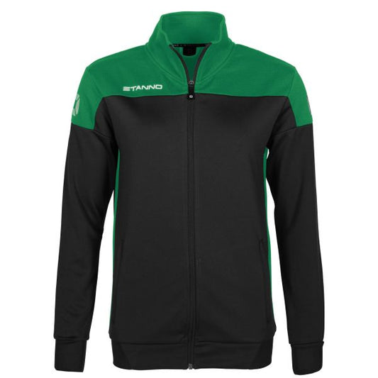 Pride Full Zip Ladies Jacket - Black-Green