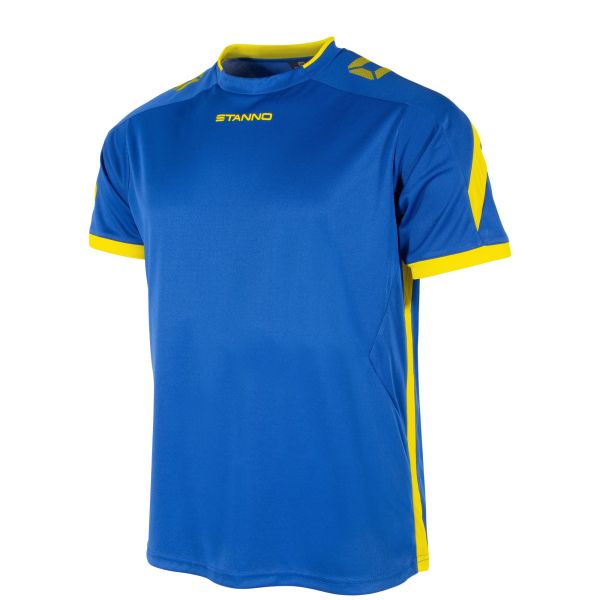 Drive Match Shirt - Royal-Yellow