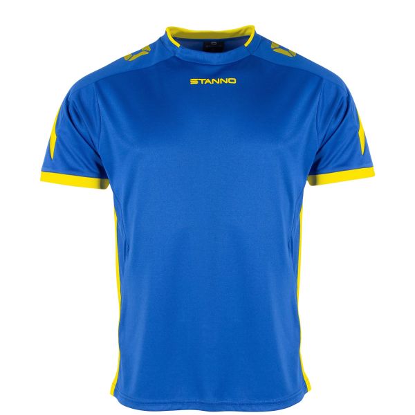 Drive Match Shirt - Royal-Yellow