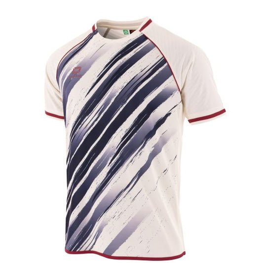 Blade Shirt - Cream-Navy-Burgundy