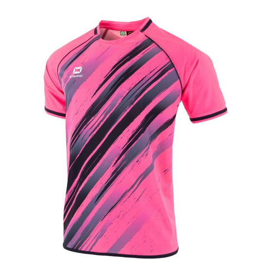 Blade Shirt - Neon Pink-Navy