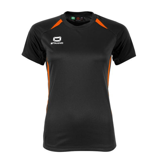 Stadio T-Shirt Ladies - Black-Orange