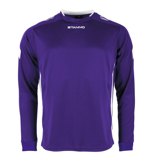 Drive Match Shirt LS - Purple-White