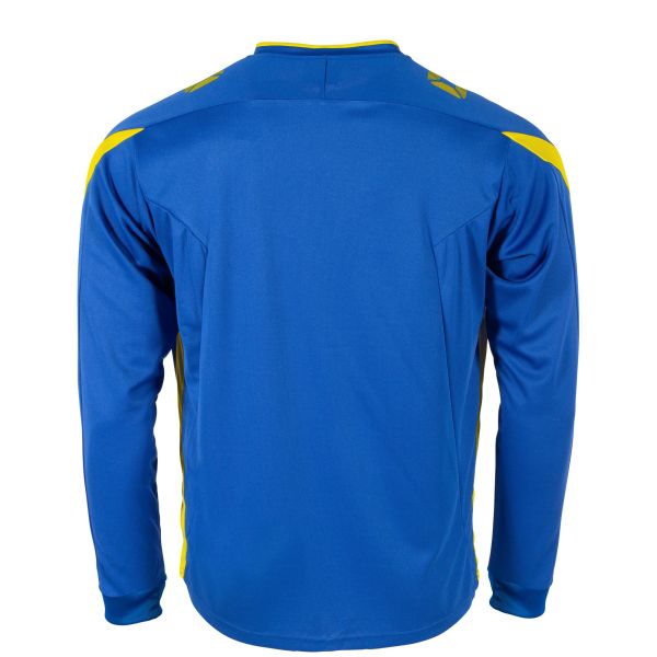 Drive Match Shirt LS - Royal-Yellow