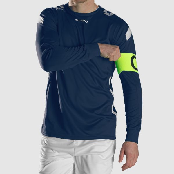 Drive Match Shirt LS - Navy-White