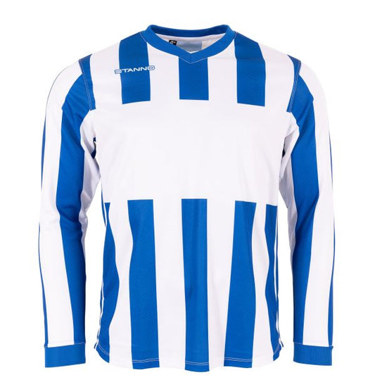 Aspire Long Sleeve Shirt - Royal-White