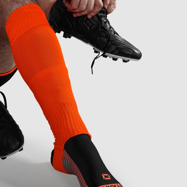Uni Footless Sock - Neon Orange