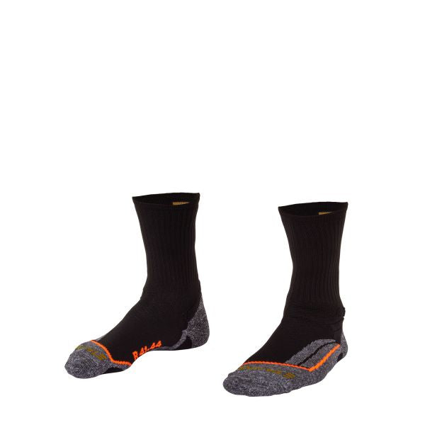 Stadium Crew Socks - Black-Gold