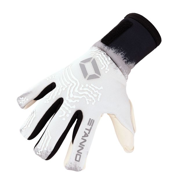 Ghost JR Goalkeeper Gloves - White-Grey