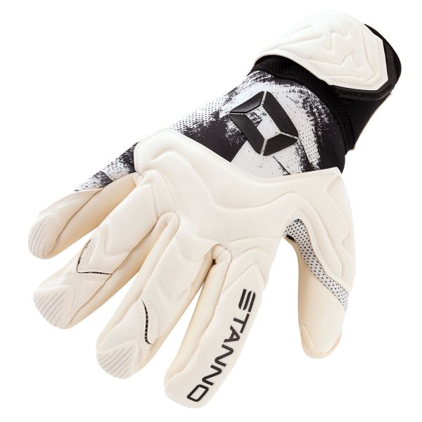 Ultimate Grip V Goalkeeper Gloves - White-Black
