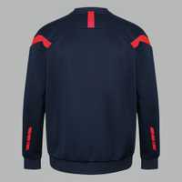 KINETIC CREW NECK TECH TOP NAVY/RED