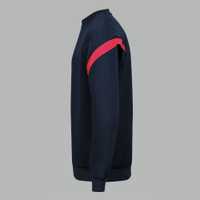KINETIC CREW NECK TECH TOP NAVY/RED
